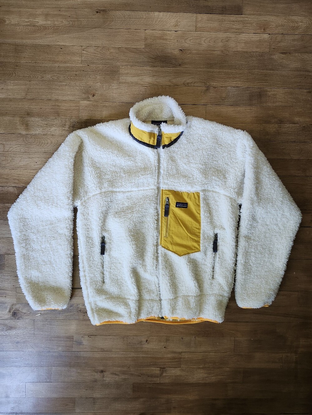 Patagonia Cream Sherpa Jacket